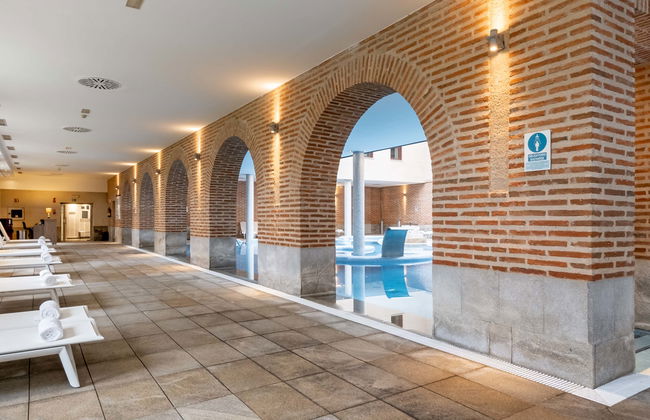 Ingresso do balneário Castilla Termal Olmedo - Foto 1