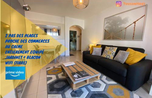 ToulonHost - Le Litardi - Superbe T2 - 2 pas des plages - Clim - Fibre - Foto 1