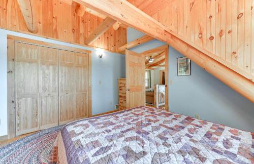 Lakefront Corinth Log Home Private Dock, Fire Pit - Foto 15