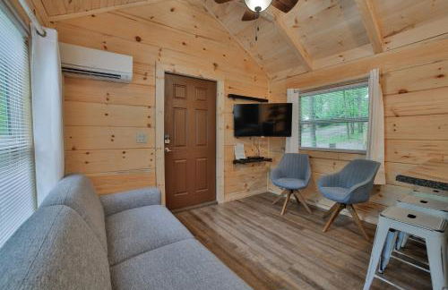 Lena Cabin Wooded Tiny Cabin - Hot Tub - Foto 11