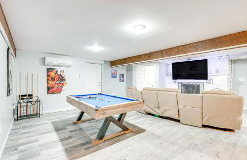 Game Room, Deck and Fire Pit Covington Township Gem - Foto 35