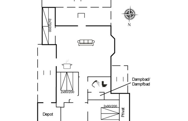 "Gunsten" - 2.3km from the sea - Foto 2