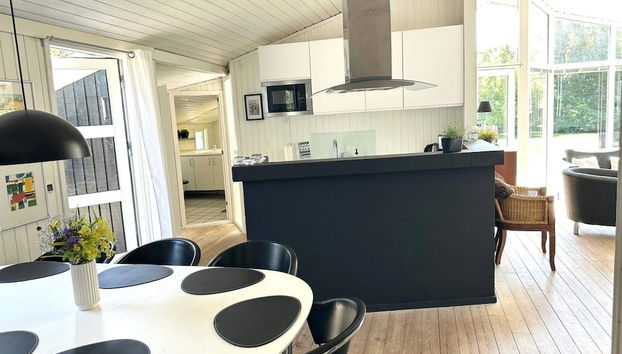 4 Star Holiday Home in Jerup - Foto 5, Cocina privada