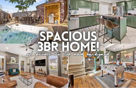 3BR Cozy Family Home with HotTub & Spacious Backyard - Foto 1