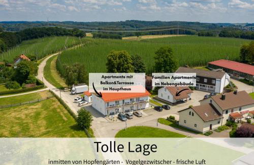 Holledau-Apartments - Auszeit im schönen Hopfenland in Bayern - voll ausgestattete Apartments - Garten - Balkon - Nähe München - Foto 4