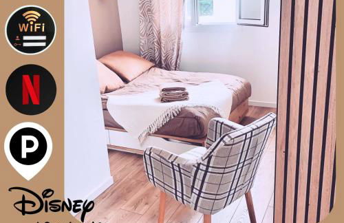 Studio EASY Check-in DISNEY 10 minutes Parking Wifi Welcome gift Starbucks coffee - Foto 1