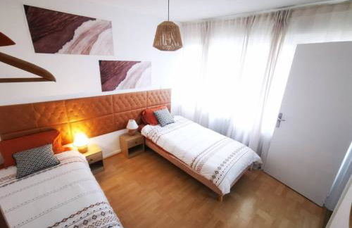 Bel appartement, chambre et salon à Metz centre - Foto 6