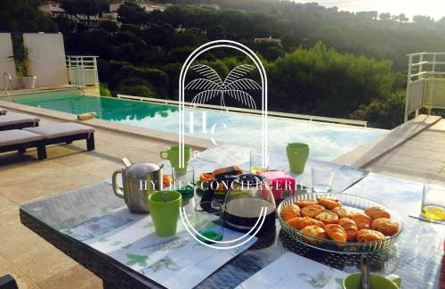 Villa Mont des Oiseaux Piscine Chauffée Clim Vue Mer By HC - Foto 8