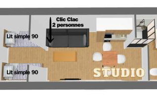 N°2 L'épicéa - Appart Hôtel La Maison Sévigné - Foto 14