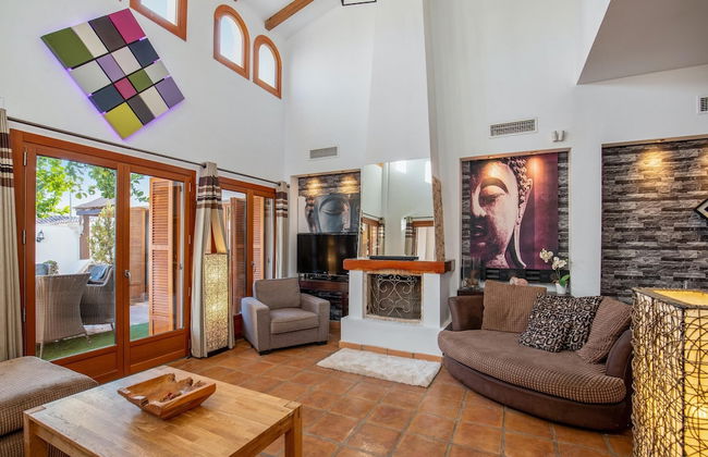 7 Bedroom Villa for 15 Ppl, Heated Pool, Sauna, hot tub on El Valle Golf, Murcia - Foto 12