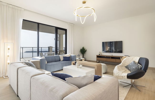 Massive 4 Beds La Rive B2 Port De La Mer - Foto 15