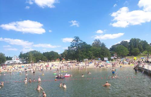 Uroczy drewniany domek w Charzykowach - Foto 39