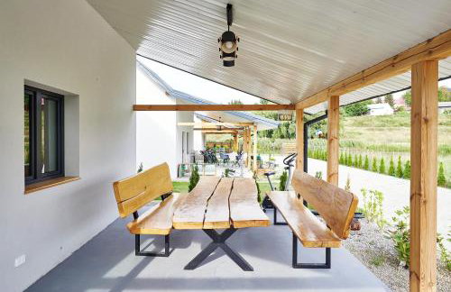 Zatoka Perska - dom Francuz z opcją gorącej banii nad jeziorem Tarnobrzeskim - Foto 13