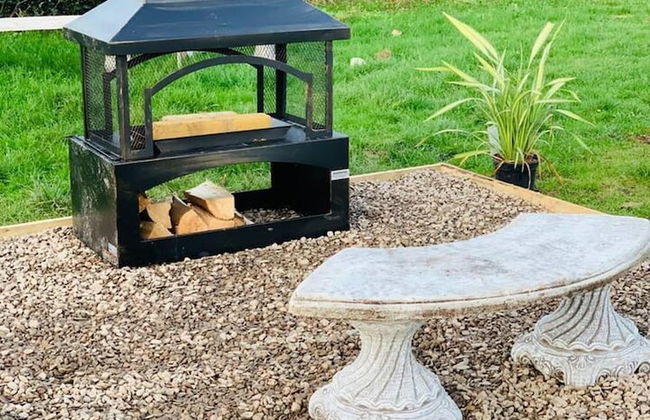 Cute and Cosy Shepard hut With Wood Fuel hot tub - Foto 36