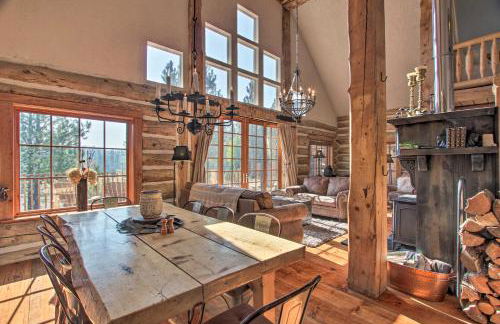 Snow Pine Retreat - Remote Crescent Log Cabin! - Foto 6