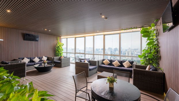 Zona de estar del vestíbulo