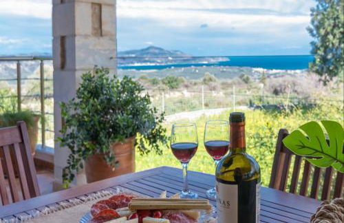 Stone villa Halepa panoramic view, private pool,big garden & quiet - Foto 33