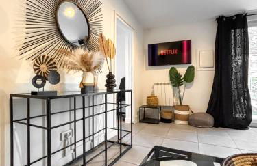 Maison avec Terrasse proche Gare pour Paris et Disneyland - 6 personnes - Foto 2