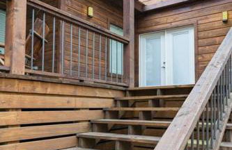 Diamond Cabin w/ jet shower & secluded back deck! - Foto 59