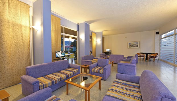 Zona de estar del vestíbulo