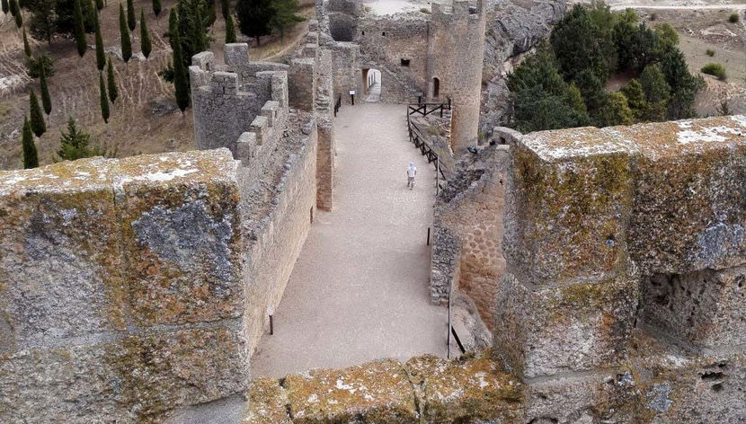 Mura del castello di Peñaranda