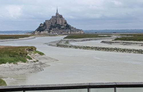 GITE PAMPHILIENNE VUE MONT SAINT MICHEL et CAMPAGNE NORMANDE - Foto 15