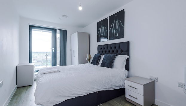 Quayview Oasis in Salford - Foto 5, Habitación