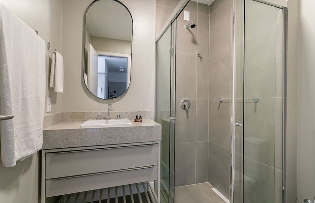 Studios Tower by Viva - Prédio com piscina e estacionamento no centro de Floripa - Foto 71