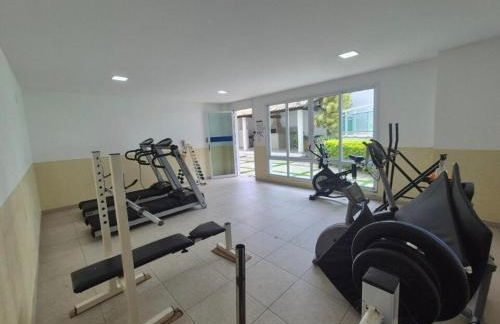 Apartamento confortável e com Piscina a 900 m da praia de Itacoatiara - Foto 74