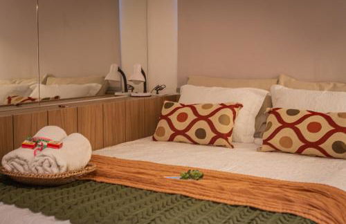 Flat 16 Frente Mar - Lindo e Confortável - STS - Salvador Temporada Studio - Foto 14