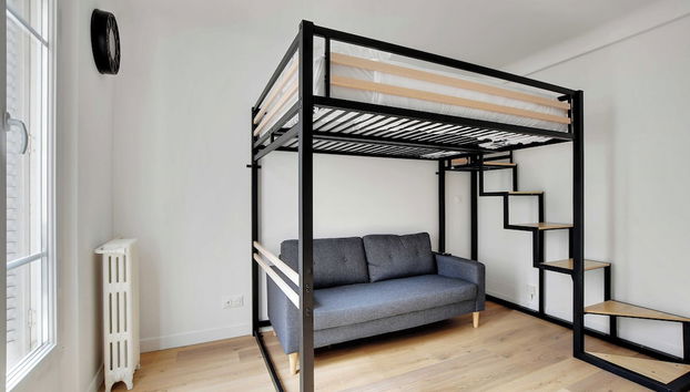 Quiet Studio - 2P - Grenelle/tour Eiffel - Foto 2, Habitación