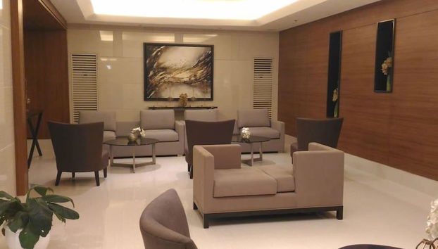 Sala de estar do lobby