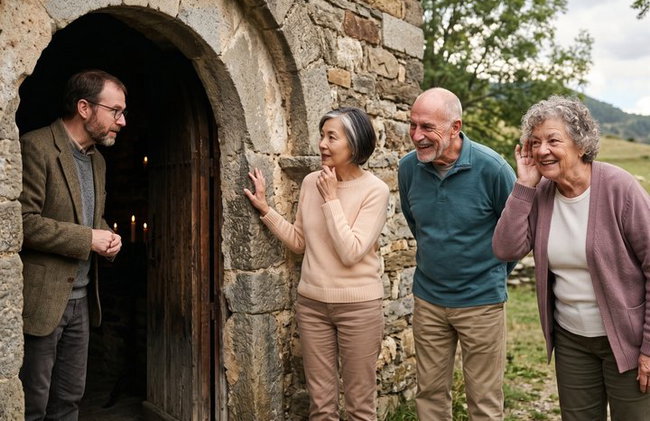 Visite privée romantique à pied dans le patrimoine culturel de Canillo - Photo 7