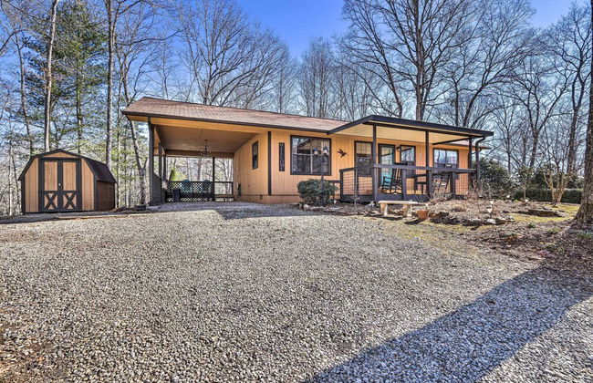 Unwind Fireside Serene Murphy Escape with Hot Tub! - Photo 13