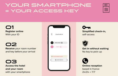 Hôtel Cloître - Entrée autonome, réception en ligne - Encore Mieux - Photo 16