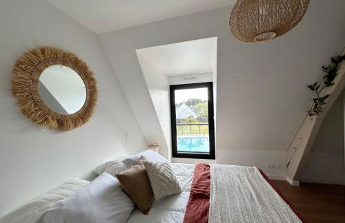 Superbe Villa à 200m de la plage tout confort avec piscine chauffée, couverte et spa - Foto 62