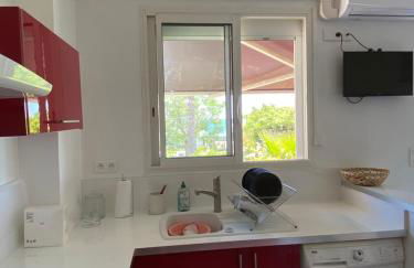 Appart 2ème ligne vue mer, 2 chambres, clim, internet, parking - Foto 4