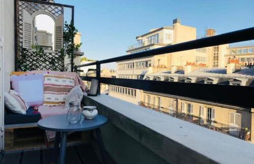 Apartment terrace - Eiffel tour vue - Foto 8