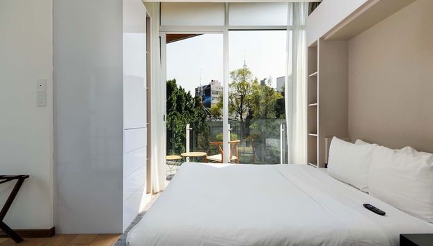 w Splendid Loft w Perfect View in Roma Norte - Foto 2, Habitación