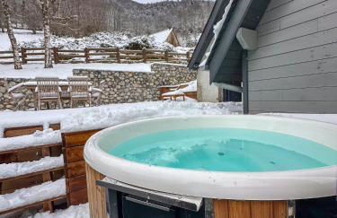 Chalet Le René-Sens - 5 pers - Grande terrasse - bain nordique SPA - Piscine - Foto 1