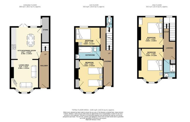 Hove Actually House - 4 Bedrooms - Garden - Photo 6