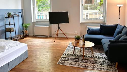 LaBed - Ferienwohnung auf Weingut mit privater Terrasse, zentral gelegen, gratis WLAN - Foto 5