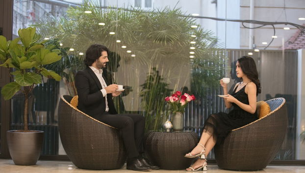 Sitzecke in der Lobby