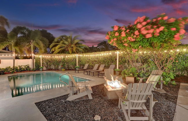 5BR with Heated Pool 5 min to Beach - Photo 49