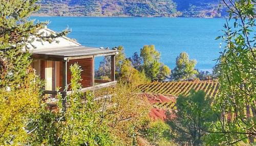 Studio 22 m2, terrasse vue lac, dans propriété face au Lac du Salagou - Foto 2