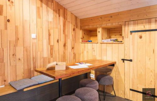 Gastes, Charmant chalet en bois avec Jacuzzi 6 pers - Foto 13