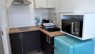 Ondres, studio classé, proche océan - Foto 5, stove, toaster