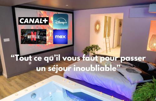 Suite de luxe Balnéo et Cinéma Le Saona - Foto 2