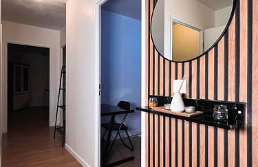 SSP Suites- Cosy & Bel appartement 4 pièces 3 chambres 90M2 avec balcon - Foto 28