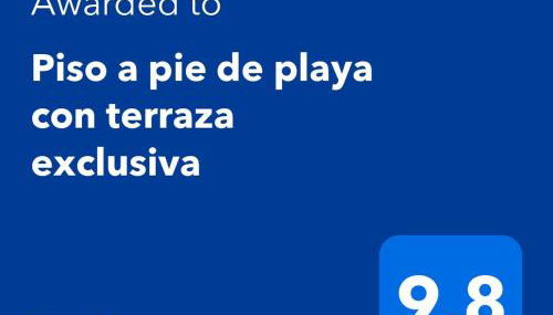 Piso a pie de playa con terraza exclusiva - Foto 2